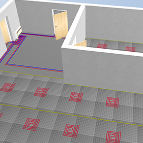 TGA HEIZUNG 3D PLUS Heizlastsoftware - Berechnung Heizlasten