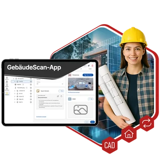 Produktmotiv GebäudeScan-App