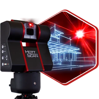 HottScan Raumscanner für digitales 3D-Aufmaß
