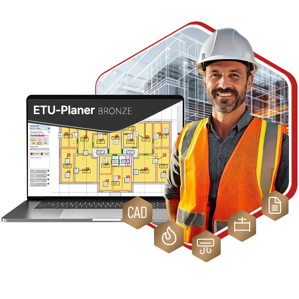 Produktdarstellung: ETU-Planer Bronze