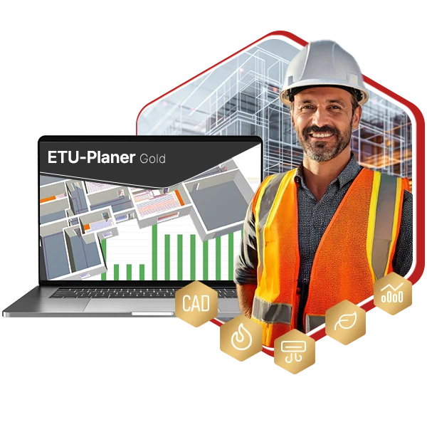 Produktdarstellung: ETU-Planer Gold