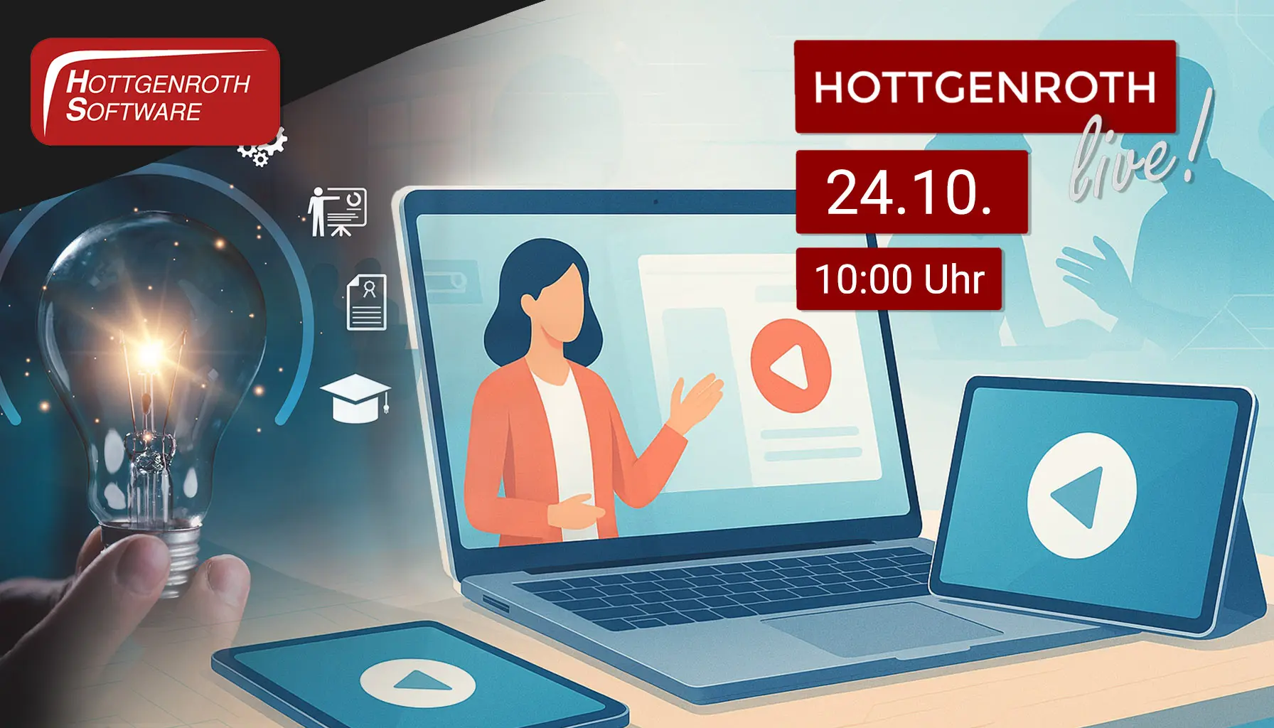 Aufzeichnung: Alles rund um die Hottgenroth Akademie – Weiterbildung neu gedacht