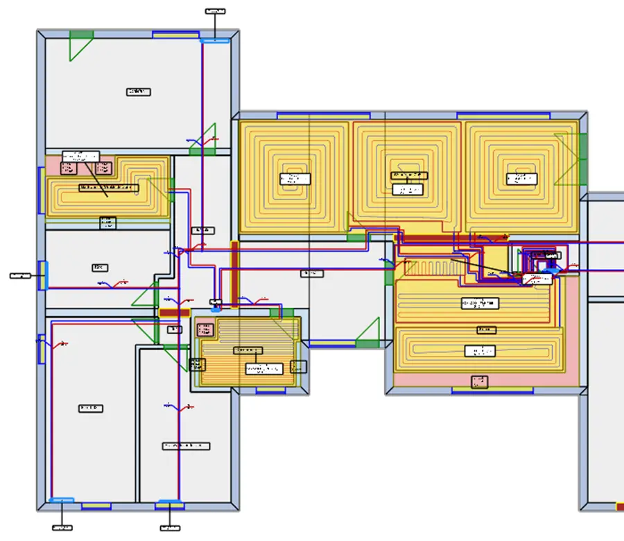 Screenshot - Technische 2D-Zeichnung