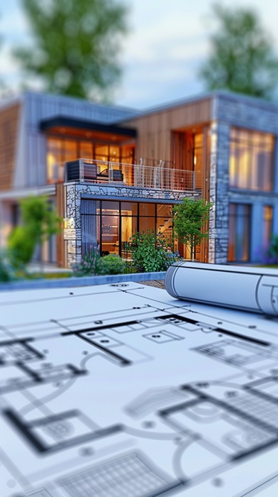 CAD-Software kombiniert mit BluePrint