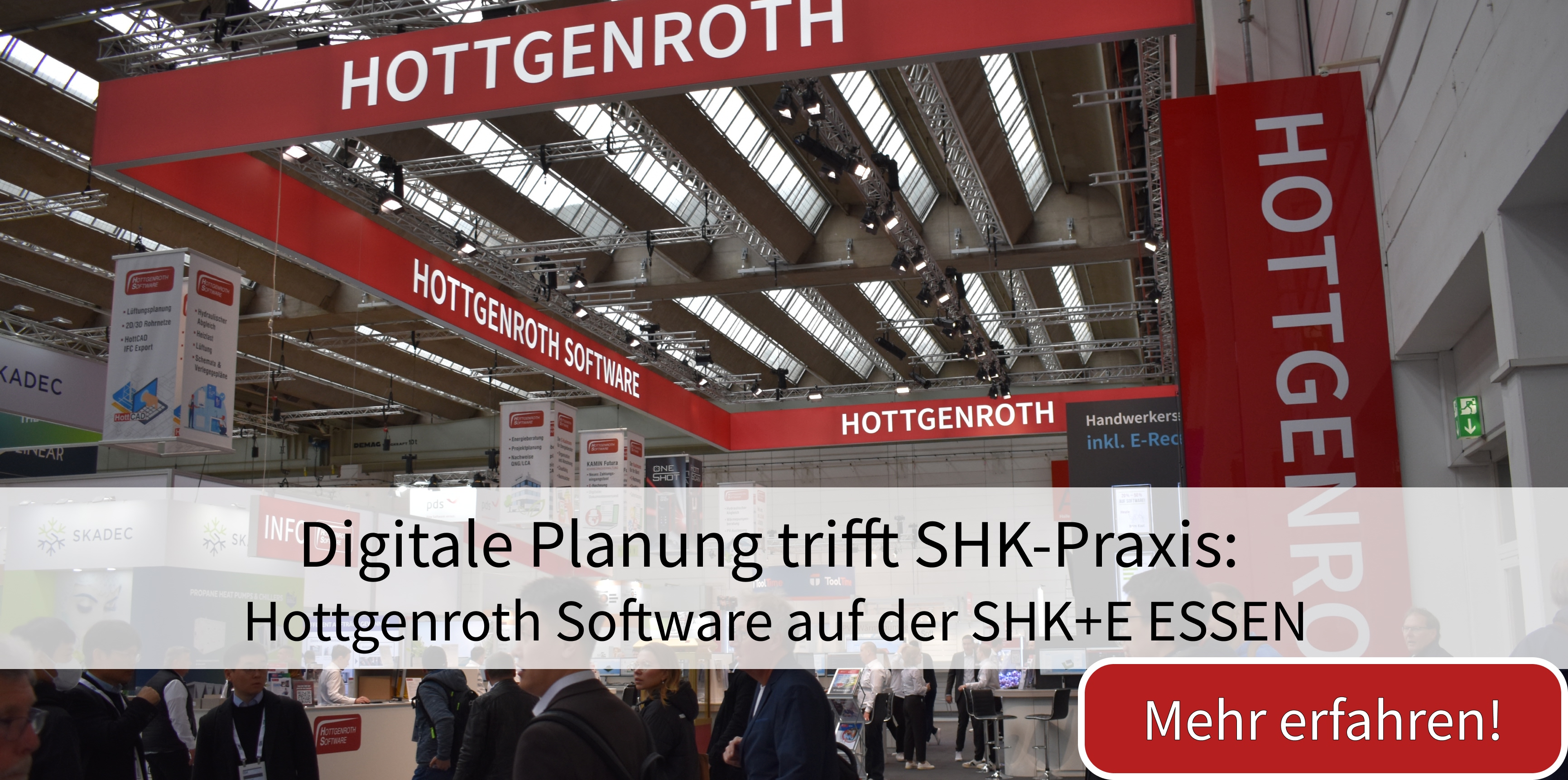Digitale Planung trifft SHK-Praxis: Hottgenroth Software auf der SHK+E ESSEN
