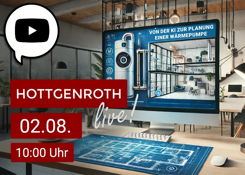 Livestream: Von der KI zur Planung einer Wärmepumpe